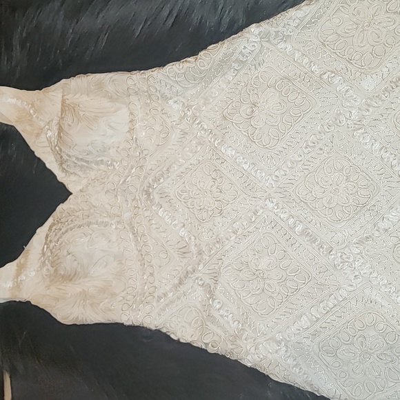 Sue Wong Embroidered Dress, Size 8 - Picture 12 of 14